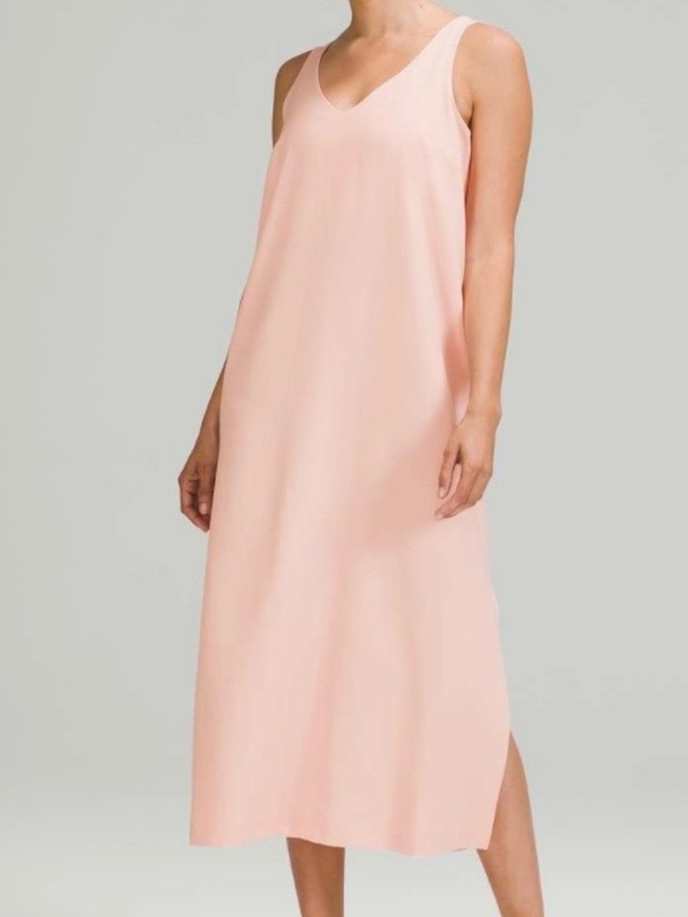 lululemon athletica Lululemon V-Neck Midi Dress
Pink Mist 8 NWT